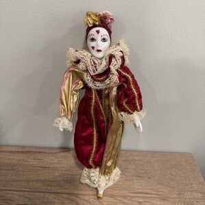 VINTAGE EXCLUSIVE ART DECO PORCELAIN BISQUE FASHION DOLL BY SEYMOUR MANN 10 Inch